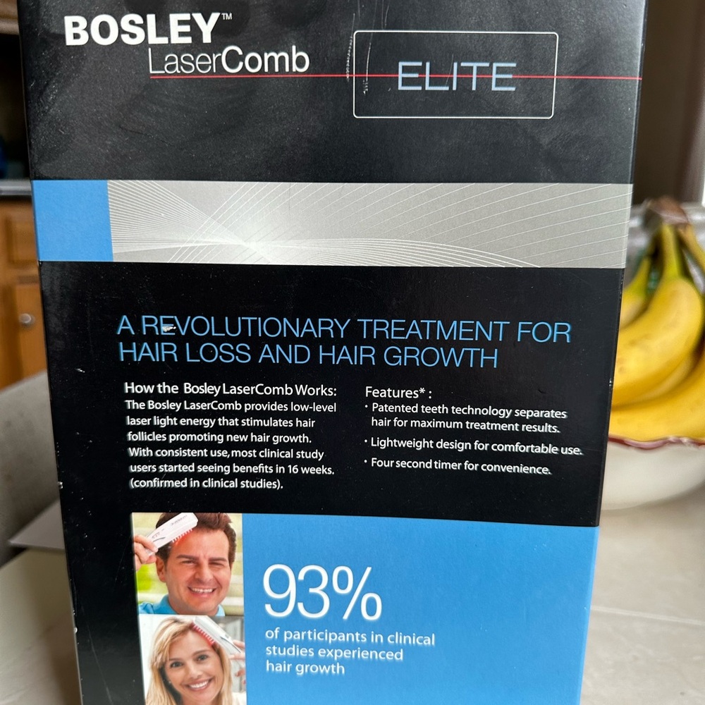 Bosley Elite laser light hair growth